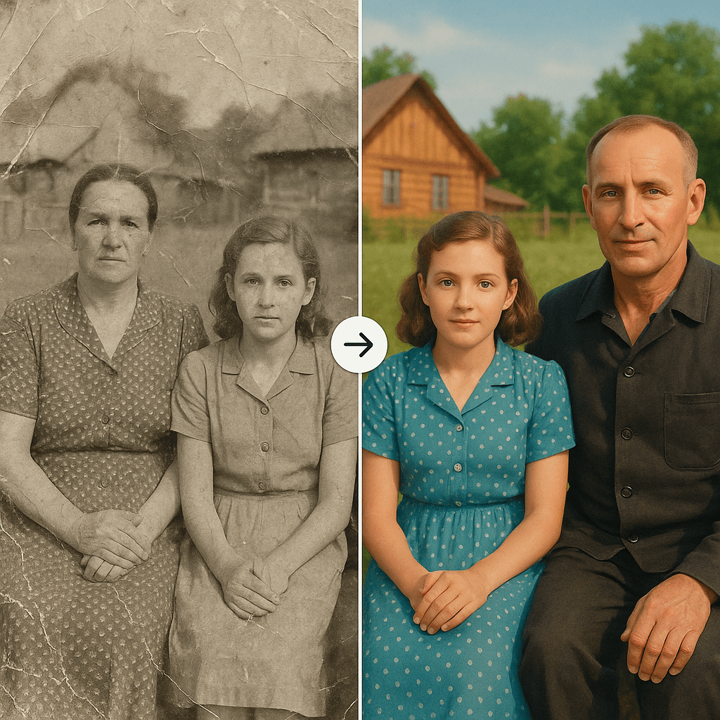 AI Photo Restoration